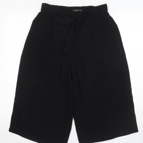 Zara Women's Black Paperbag Trousers, Size 10