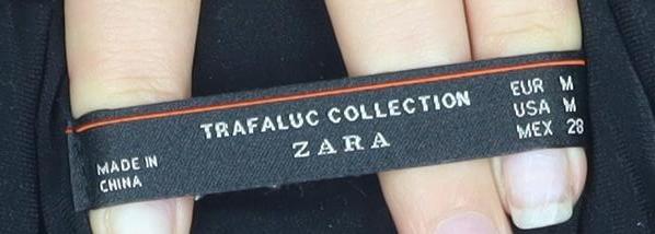 Zara Women's Black Paperbag Trousers, Size 10