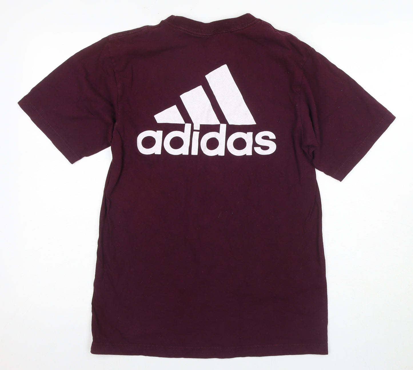 Adidas Unisex Burgundy T-Shirt M University Sports