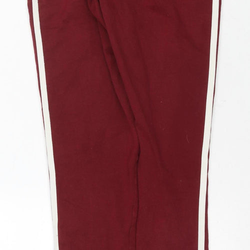 Adidas Women's Red Ankle Leggings Size 8