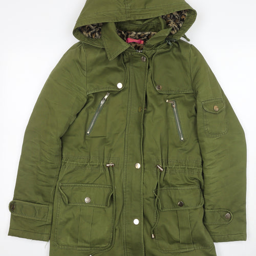 Osley Women's Green Parka Coat Size 8
