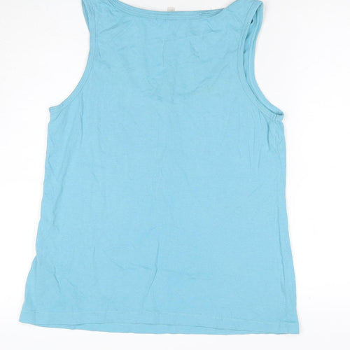 FatFace Blue Women's Tank Top Size 12 Regular