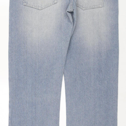 Smith and Jones Men's Blue Straight Jeans Size 34