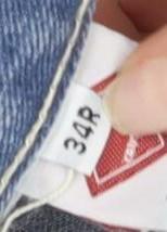 Smith and Jones Men's Blue Straight Jeans Size 34