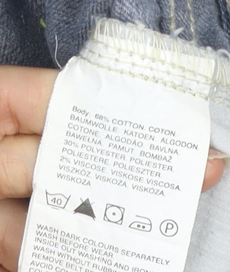 Smith and Jones Men's Blue Straight Jeans Size 34