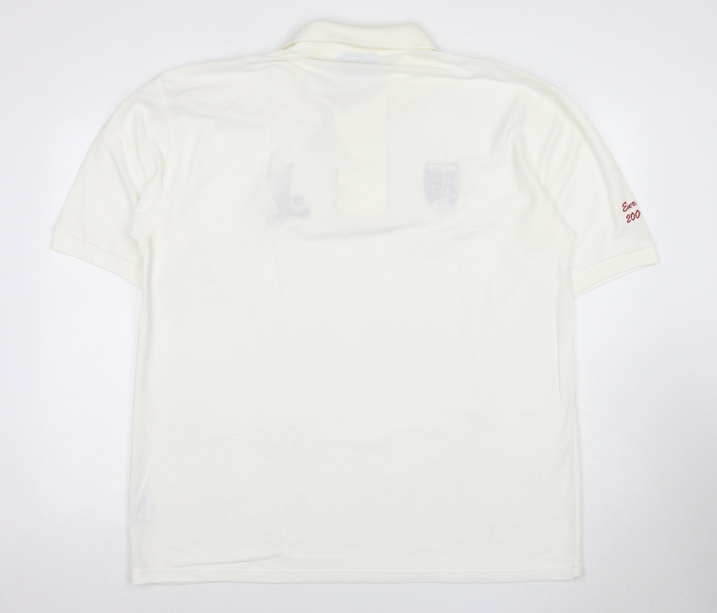 Blue Max Unisex White Polo Shirt XL Classic