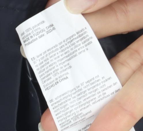 Mountain Warehouse Boys Black Waterproof Rain Jacket 11-12Y