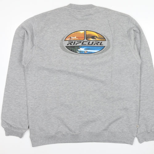 Ripcurl Men's Grey XL Pullover Sweatshirt