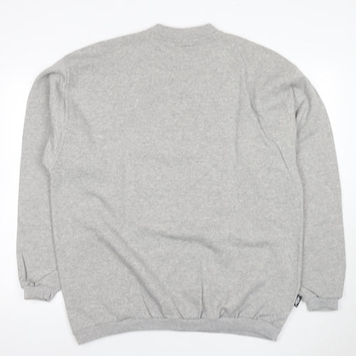 Rip Curl Men's Grey 7XL Crew Neck Pullover Sweatshirt