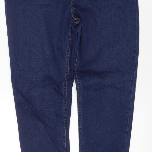 New Look Women's Blue Skinny Jeans Size 14