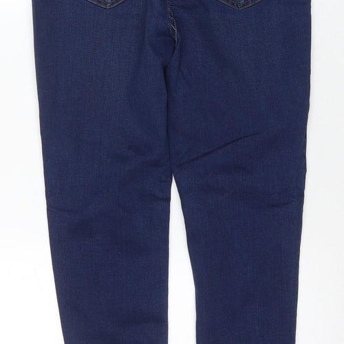 New Look Women's Blue Skinny Jeans Size 14