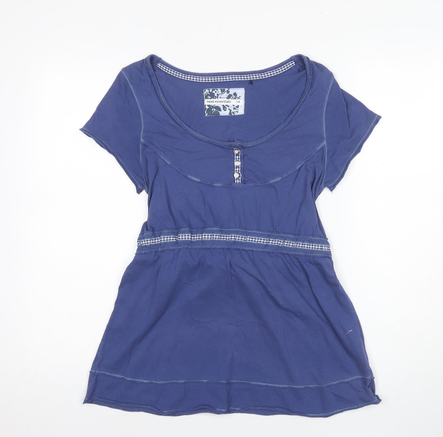 Next Women's Blue Tunic T-Shirt Size 14