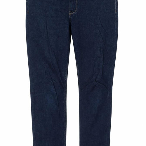 &Denim Women's Blue Skinny Jeans, Regular Waist, Size 32