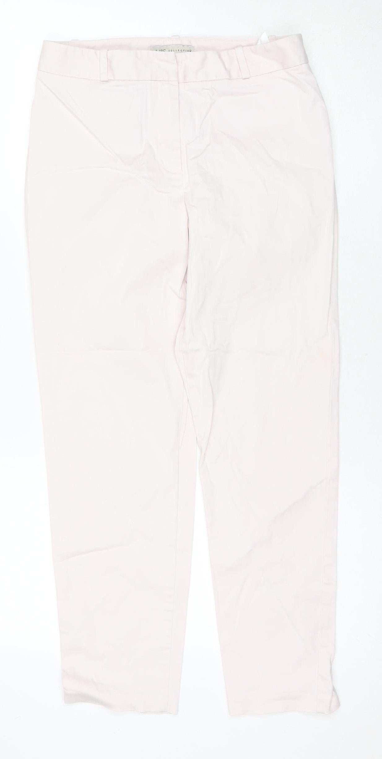 Marks and Spencer Women's Pink Trousers Size 8