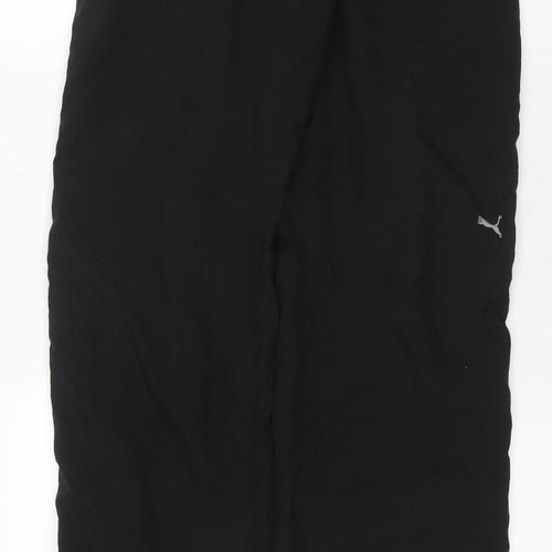 Puma Black Jogger Trousers, Size 16, Unisex, Activewear