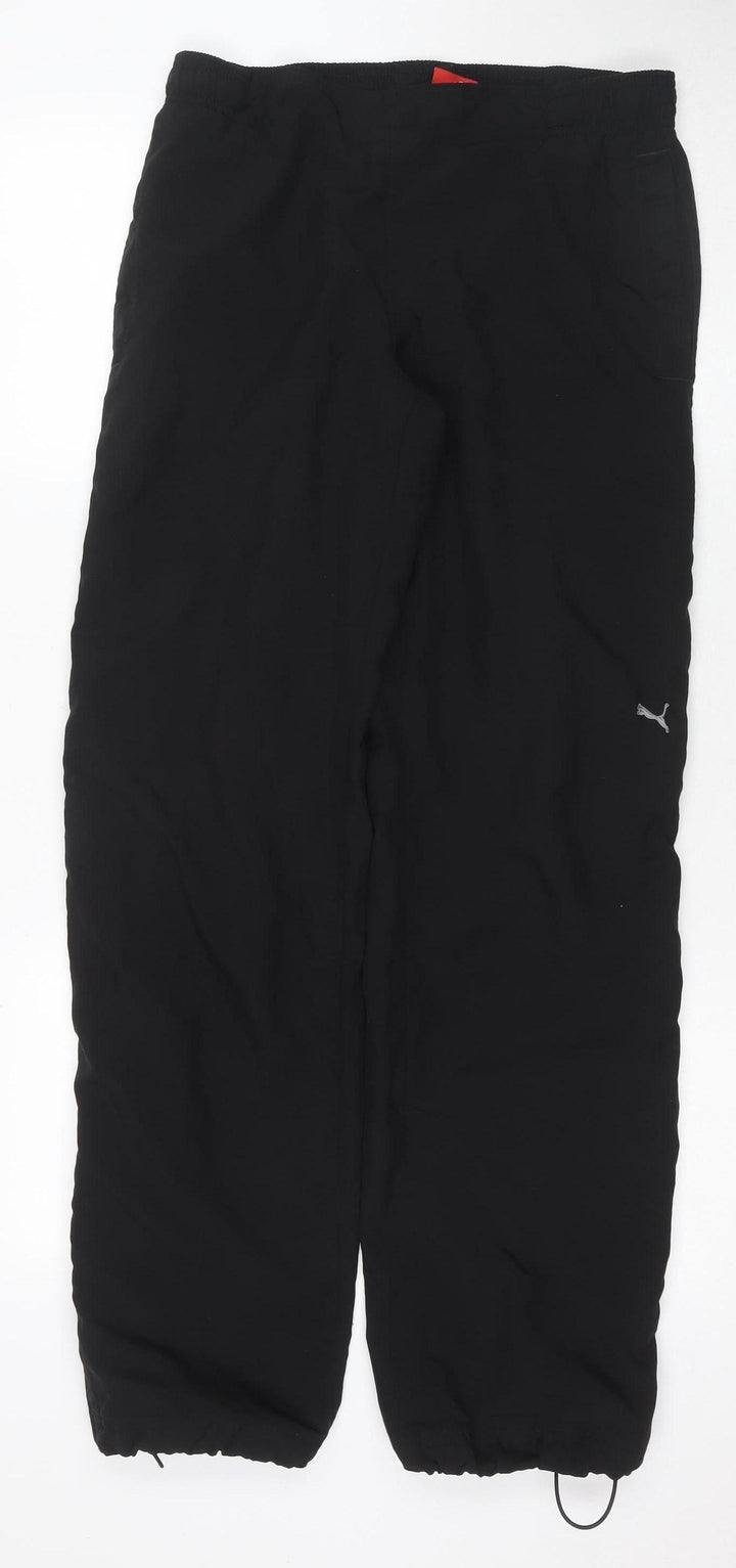 Puma Black Jogger Trousers, Size 16, Unisex, Activewear