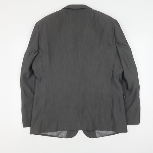 1860 Limited Edition Men's Grey Suit Jacket, 44S, Formal