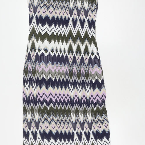 Red Herring Women's Chevron Shift Dress Size 12