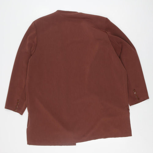 Windsmoor Women's Brown Blazer - Size 16, Business Casual