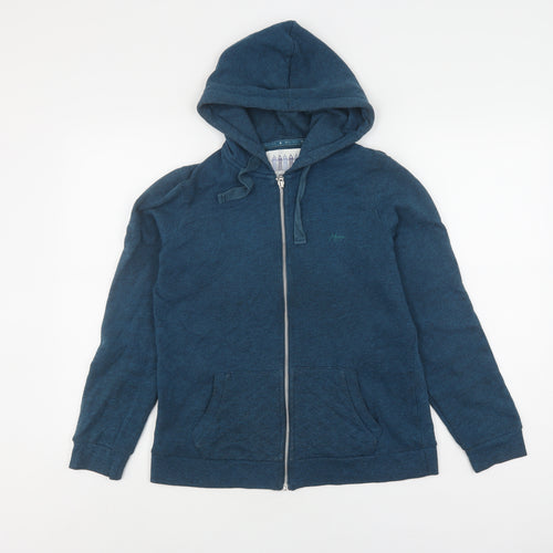 New England Women's Blue Full Zip Hoodie Size 12