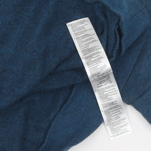 New England Women's Blue Full Zip Hoodie Size 12