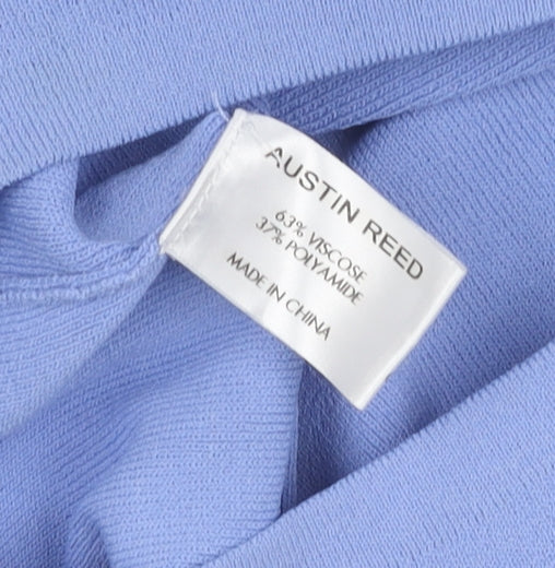 Austin Reed Women's Blue Knit Pullover Jumper, Size S