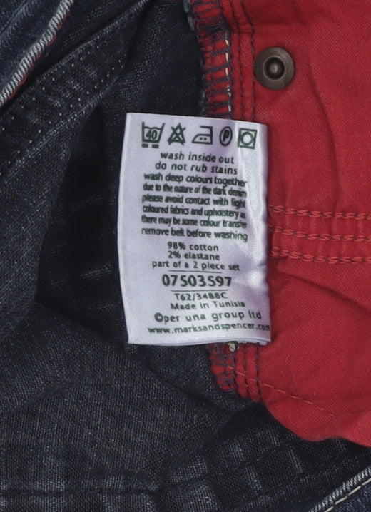 Marks and Spencer Women's Blue Flared Jeans Size 14