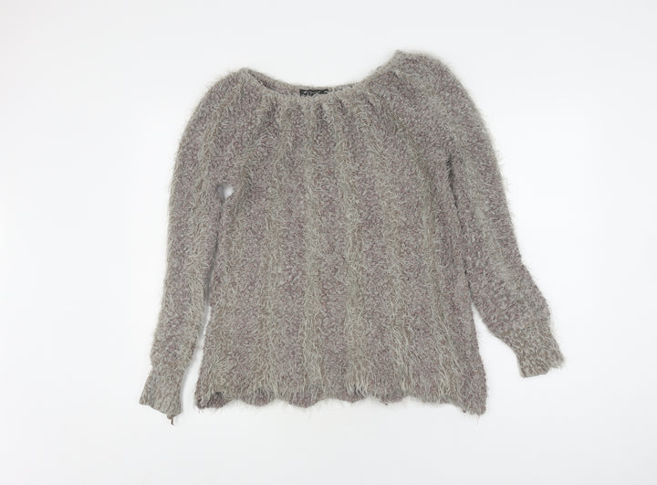 Quiz London Women's Multicoloured Knit Pullover S