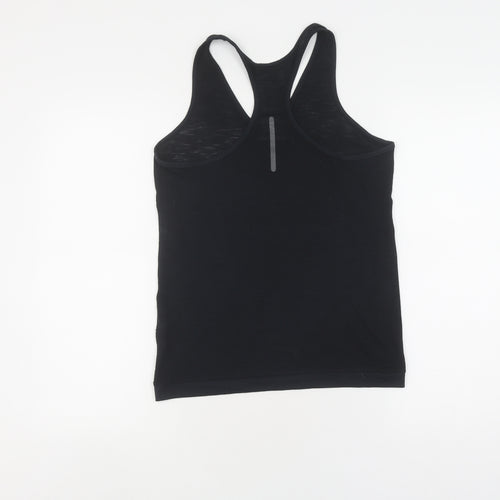 Asics Women's Black Athletic Racerback Tank Top S
