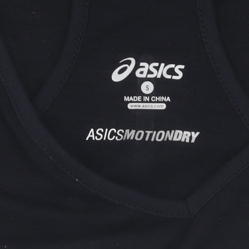 Asics Women's Black Athletic Racerback Tank Top S