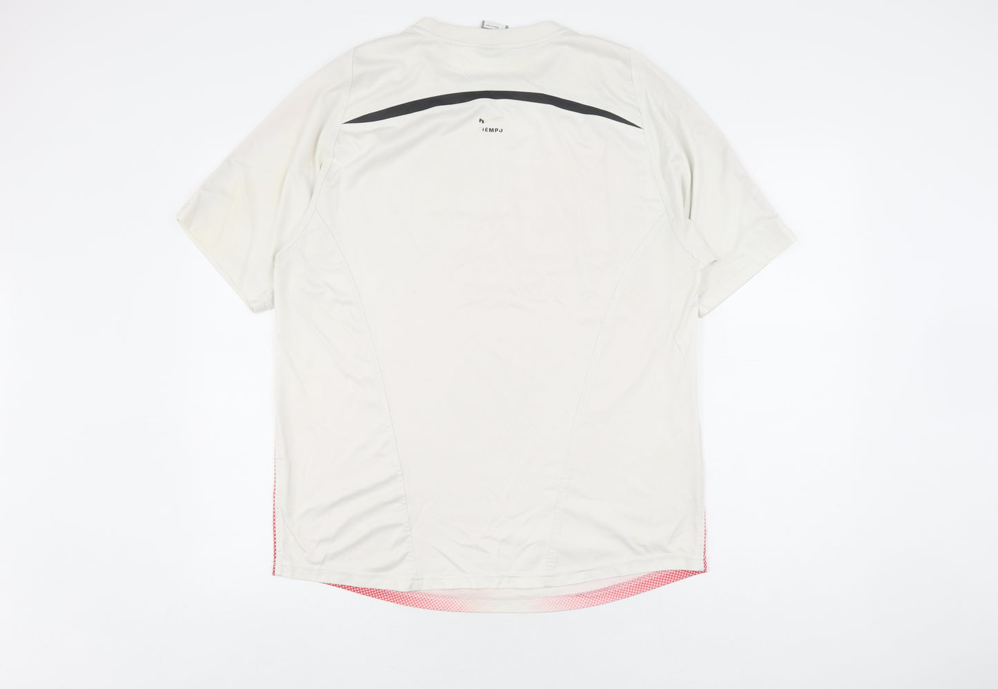 Nike Men's Red Jersey T-Shirt L Gym & Training