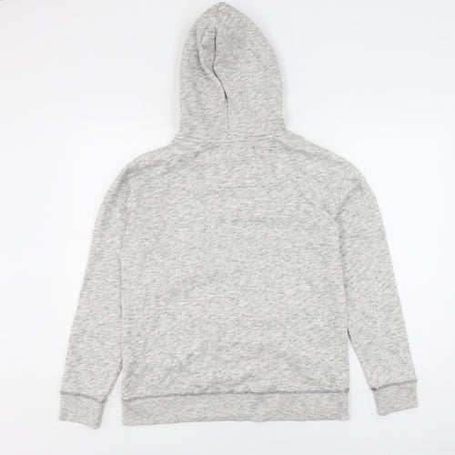 Hollister Men's Grey Pullover Hoodie M