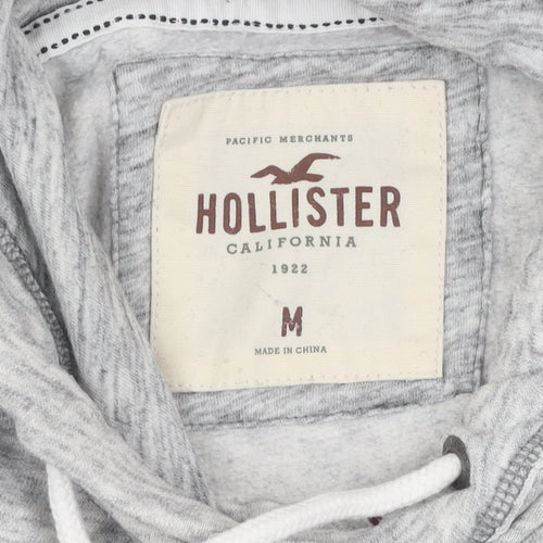 Hollister Men's Grey Pullover Hoodie M