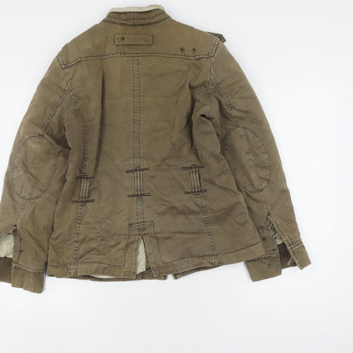 Next Women's Brown Military Jacket Size 12