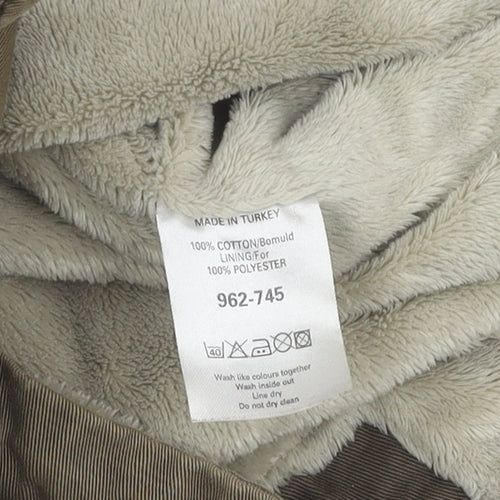 Next Women's Brown Military Jacket Size 12