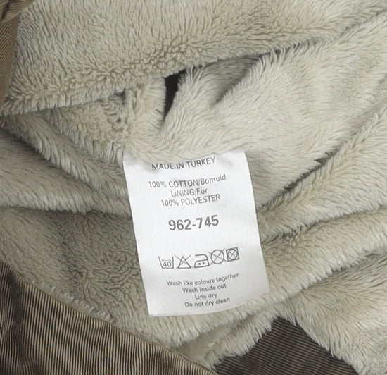 Next Women's Brown Military Jacket Size 12