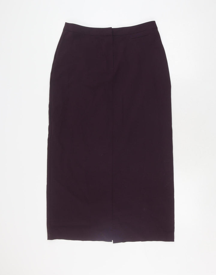CASUAL CLUB Women's Purple Pencil Skirt Size 12