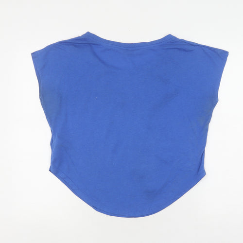 Nike Blue Unisex T-Shirt, Sleeveless, Small