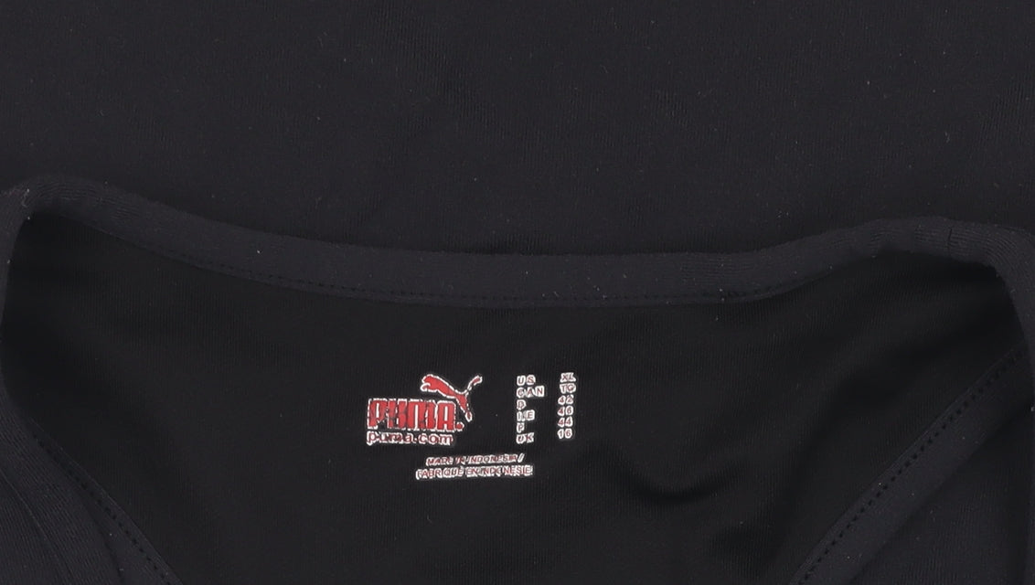 Puma Women's Black XL Racerback Tank Top