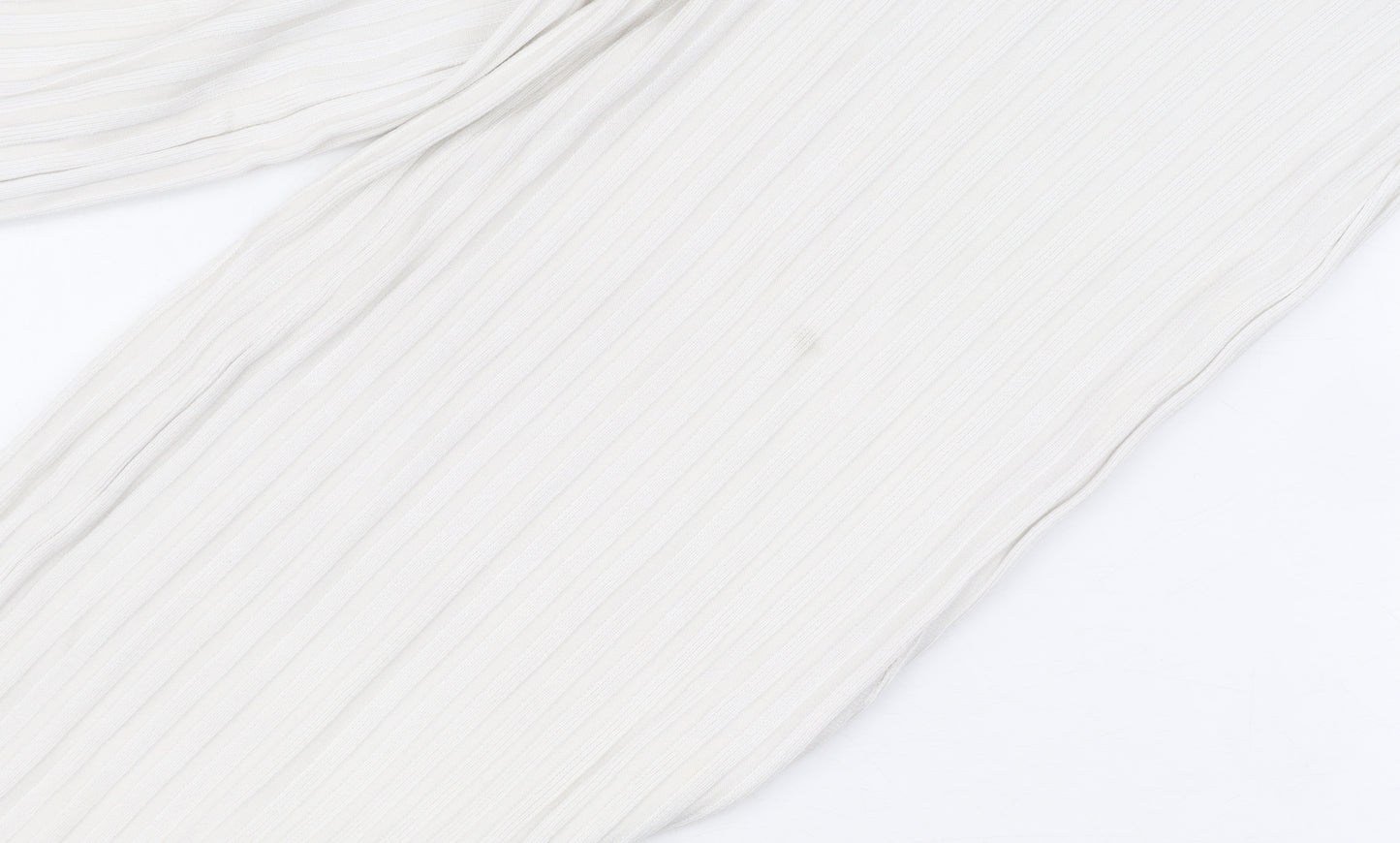 House of London Ivory Wide-Leg Trousers XS