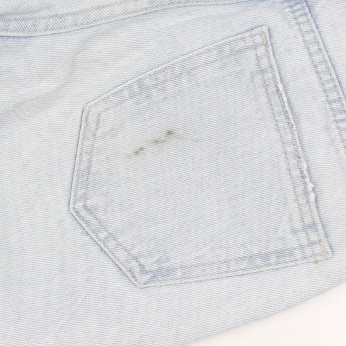 Bershka Women’s Blue Flared Jeans Size 4