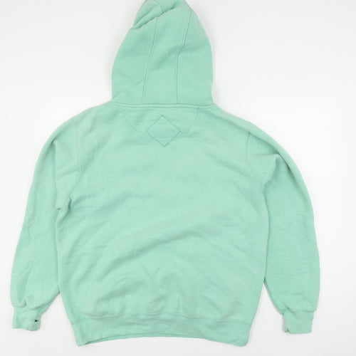 USHI Green Unisex Hoodie, Large, Casual Pullover