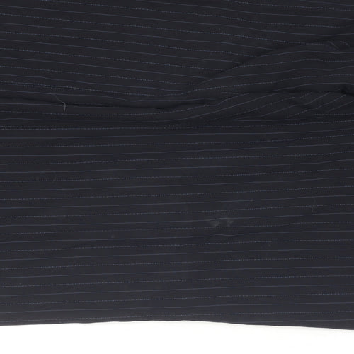 Marks and Spencer Women's Black Striped Trousers Size 16