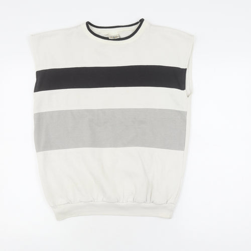 Aviator Men's Multicoloured Striped Vest M