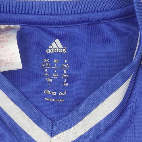 Adidas Mens Blue Chelsea Jersey L