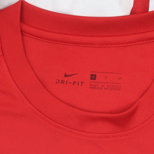 Nike Men’s Red Football Training Jersey, Size S
