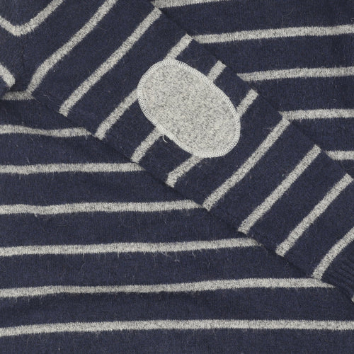 Crew Clothing Co. Women's Blue Roll Neck Pullover Jumper Size 14