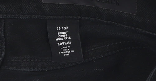 &Denim Women's Black Skinny Jeans Size 29