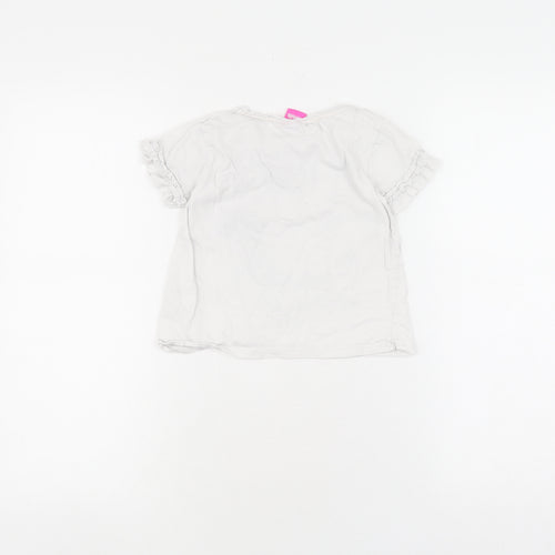 Disney Girls White Minnie Mouse T-Shirt 5-6 Years