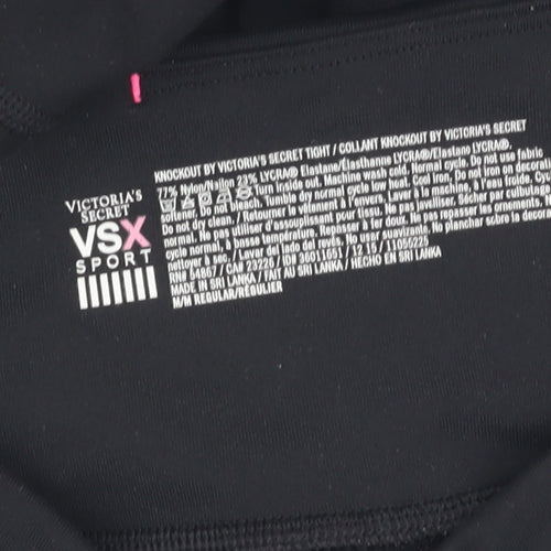 Victoria's Secret Women's Black Gym & Training Leggings M
